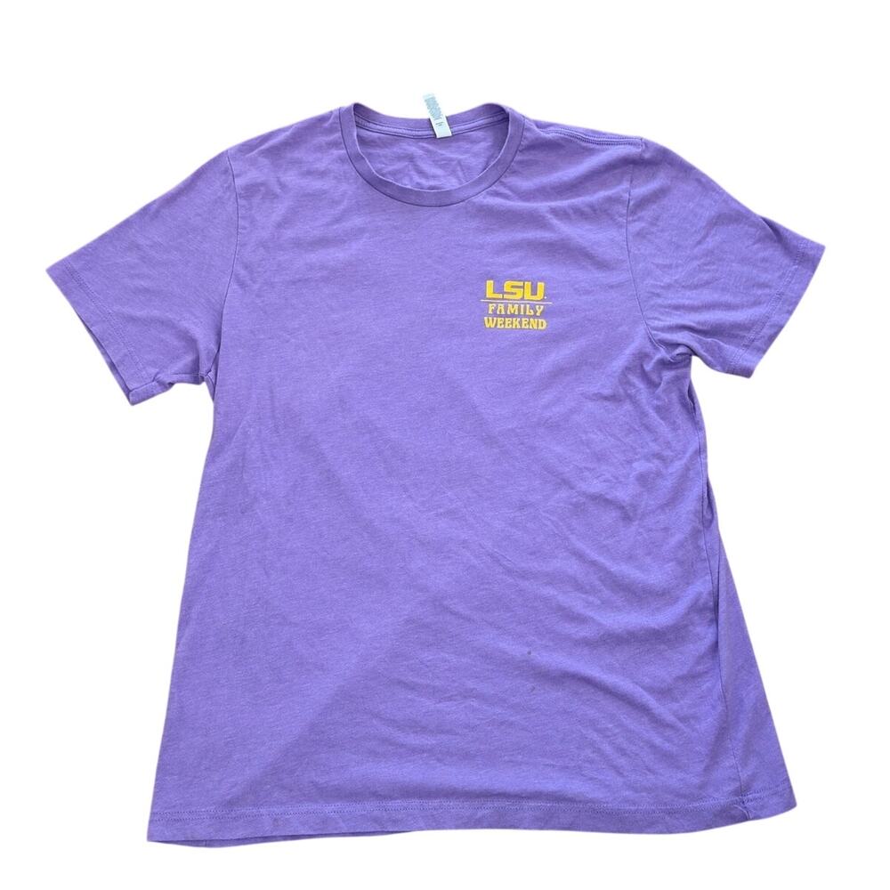 LSU Family Weekend Purple Graphic T-Shirt Louisiana State University